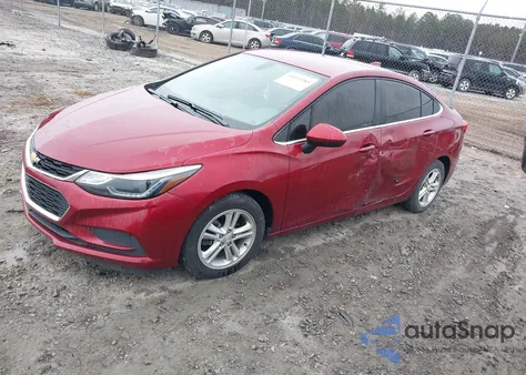 2018 Chevrolet Cruze Lt Auto from USA, damaged, VIN 1G1BE5SM8J7206255